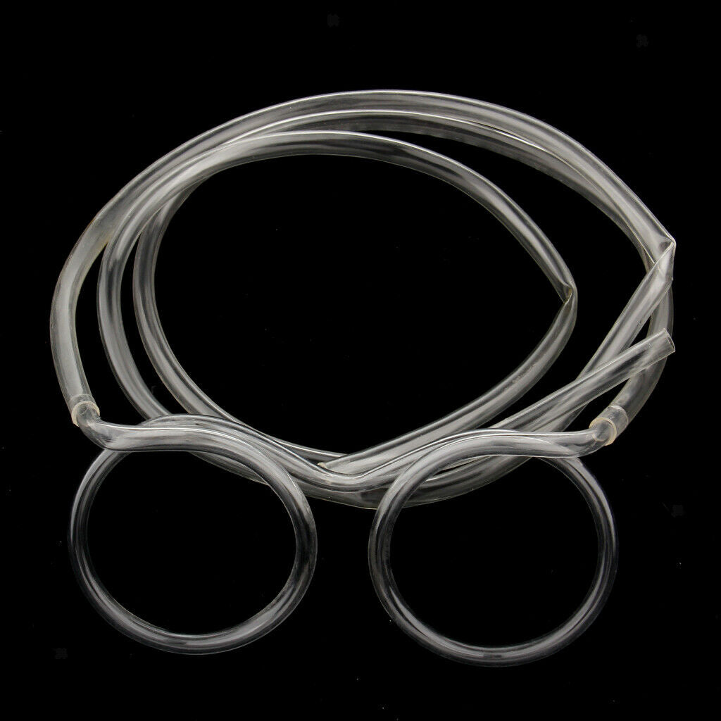 Funny Flexible Drinking Straw Tube Glasses Carnival Party Fancy Dress Clear