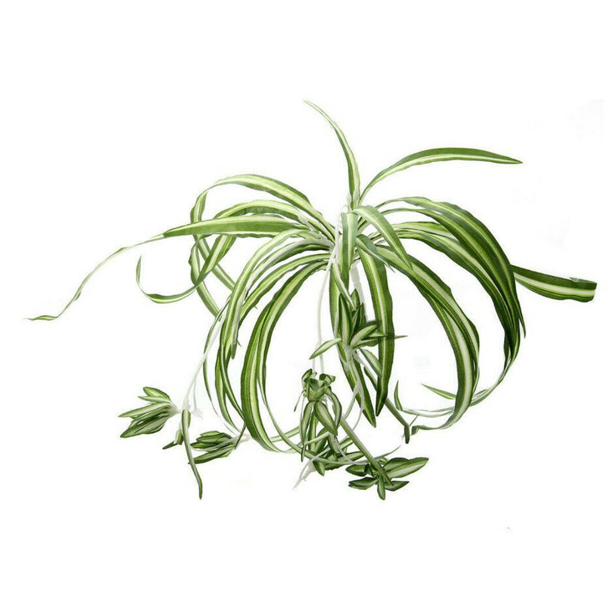 Artificial Silk Spider Chlorophytum Plant Comosum Faux Greenery House Room Decor