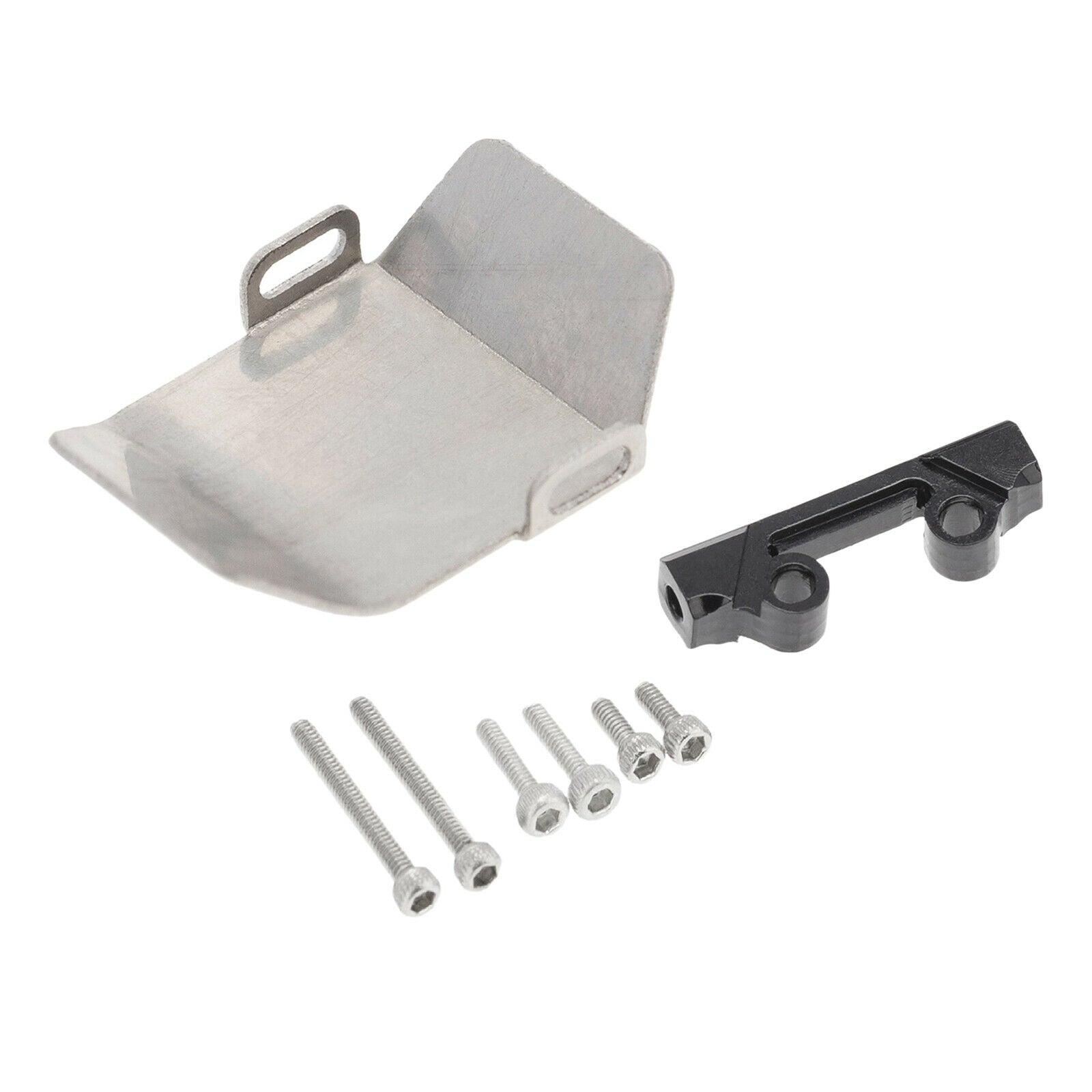 Front/Rear Axle Skid Plate for Axial SCX24 1/24 90081 RC Car 1 Set