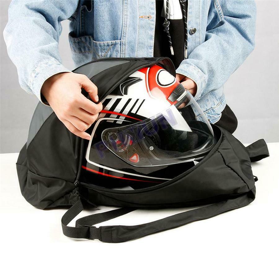 28L Motorcycle Bicycle Backpack Riding Helmet Bag Splash-proof Nylon Storage Bag