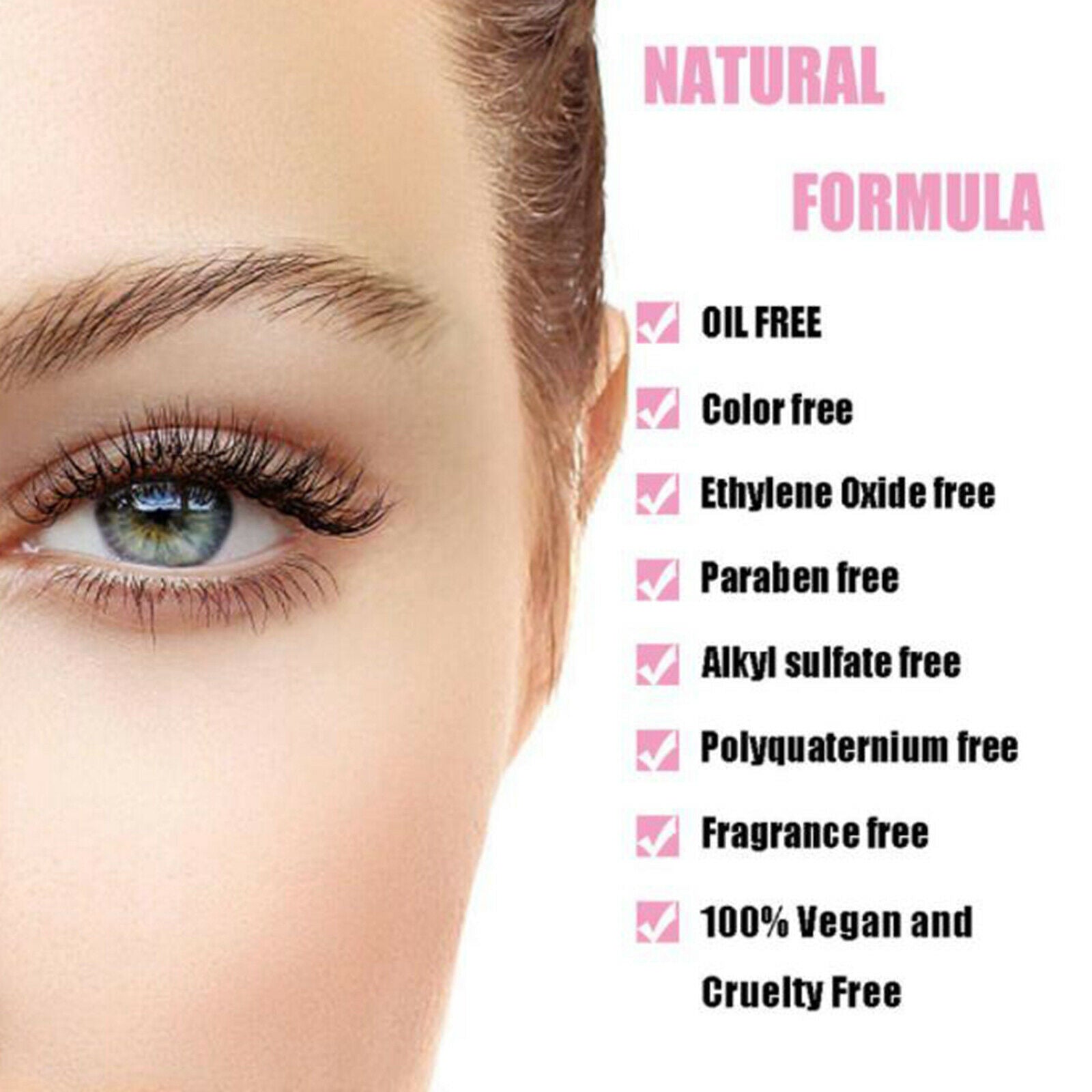 Eyelash Extension Shampoo 50ml 1.69fl.oz Lash Foam Foaming Cleanser Gentle