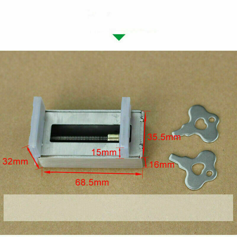 Window Restrictor Stopper Limit Lock Security Key Locking Child Safety Protector