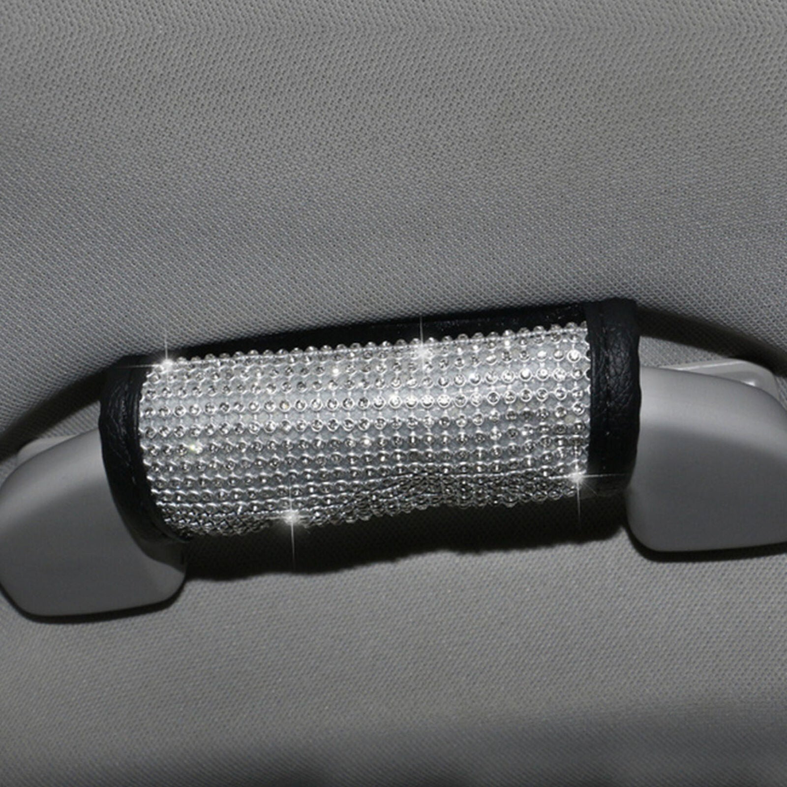 Diamond Bling Auto Seat Belt Cover & Handbrake Cover & Shift Gear Cushion Car