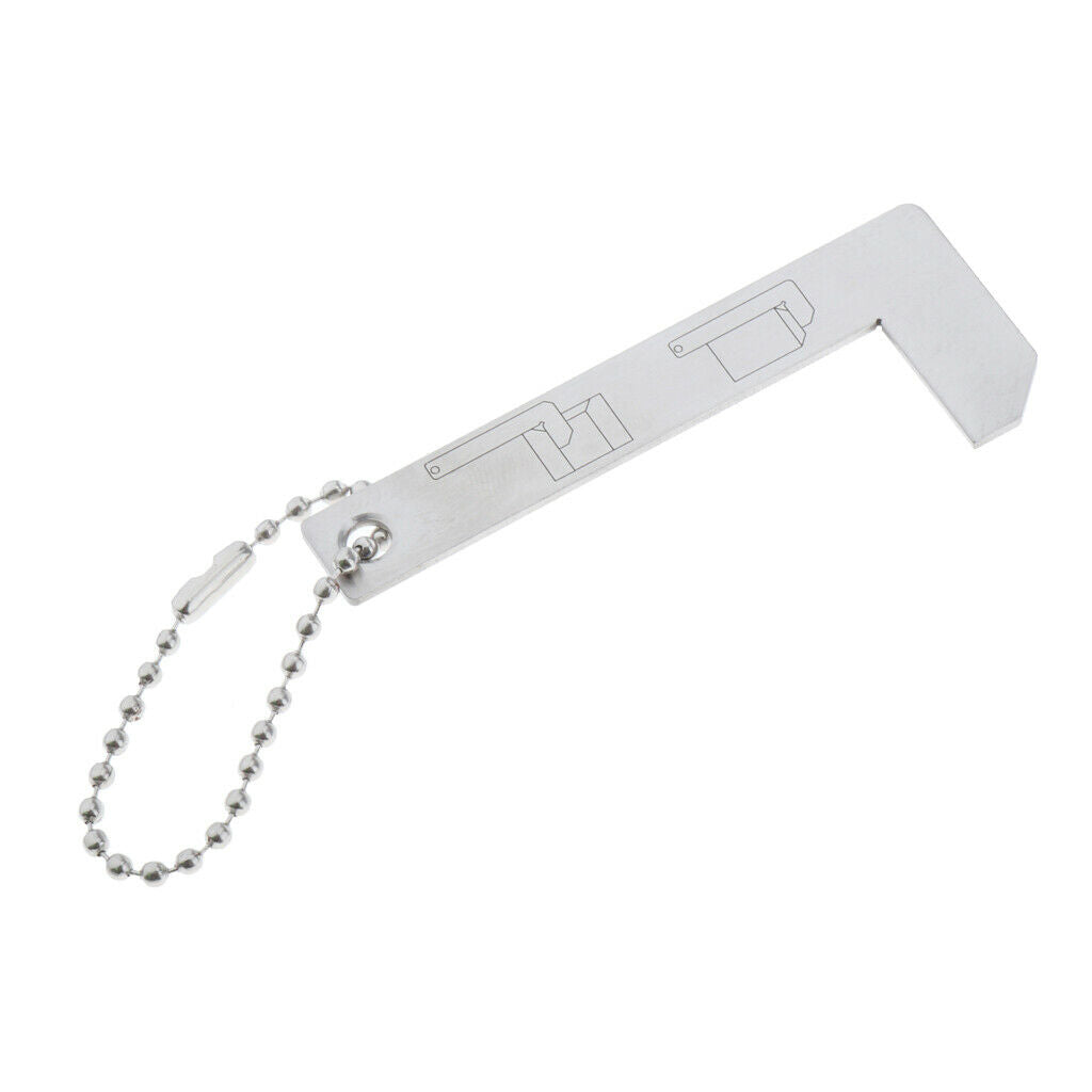 Stainless Steel Inverted Angle Gauge L-square