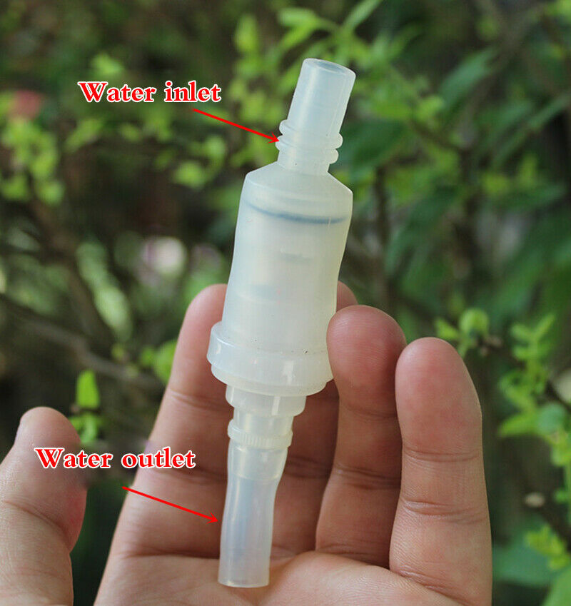 1pcs Plastic one-way water valve Water stop valve Check valve Water pump motor