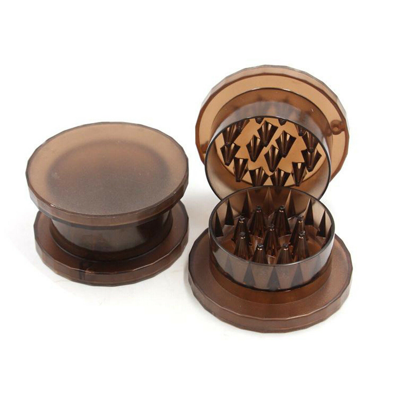 Plastic Pellets Fishing Bait Crusher Boilie Grinder Box Fodder Tool Brown