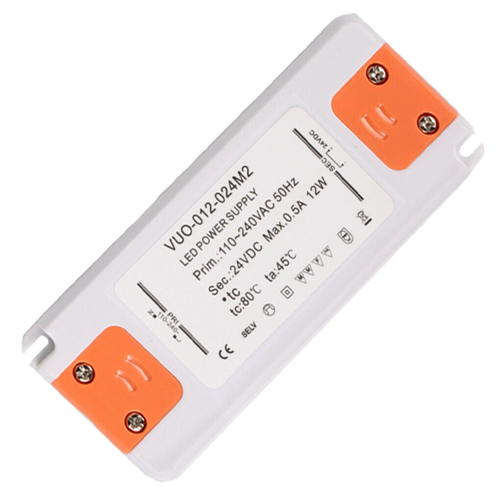 12W 0.5A 24V Constant-Voltage High PF Ultra-thin Power Supply, Size: