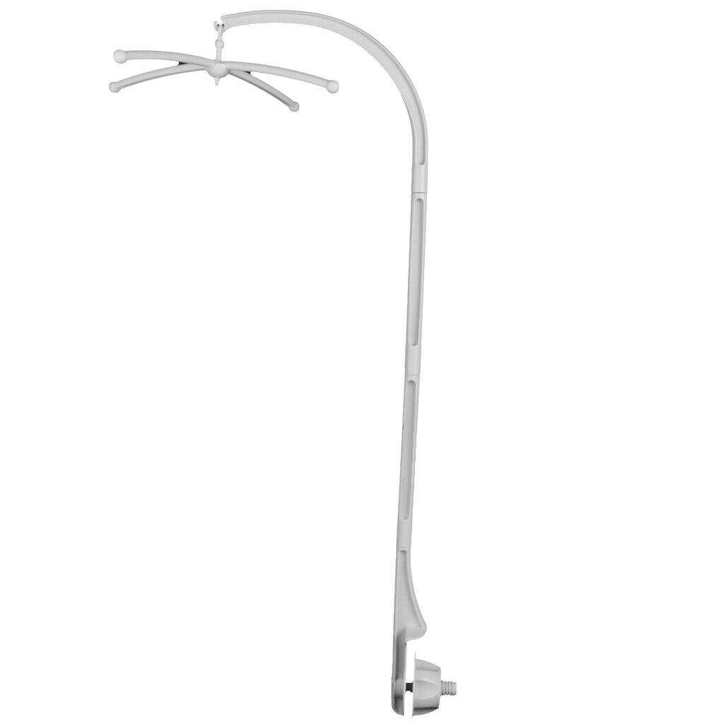 White Crib Music Box Holder Arm