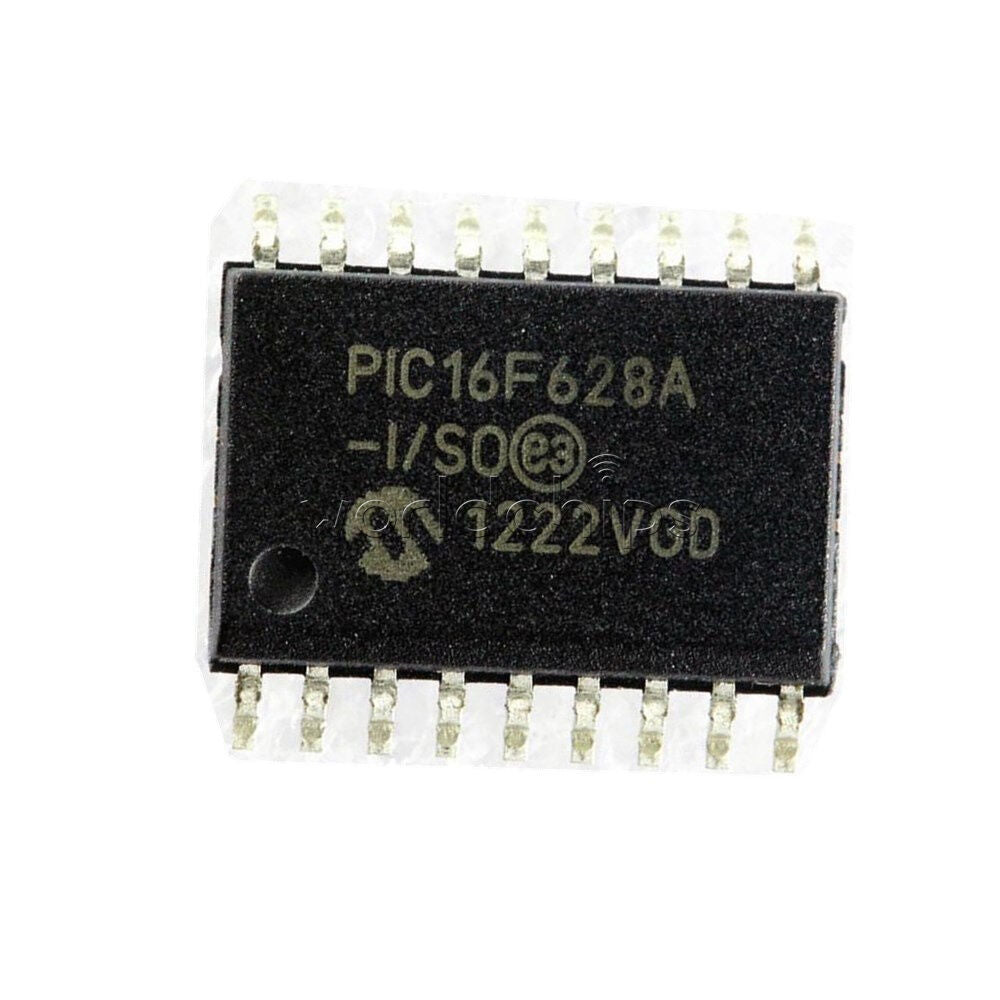 10PCS PIC16F628A-I/SO MCU FLASH 2KX14 EEPROM 18SOIC Microchip