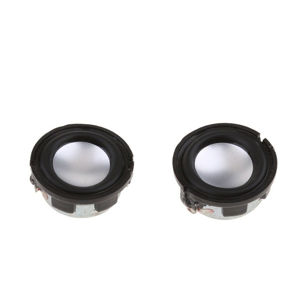 2X 23mm Full-range Audio Speaker Stereo Loudspeaker DIY Trumpet Horn 2W