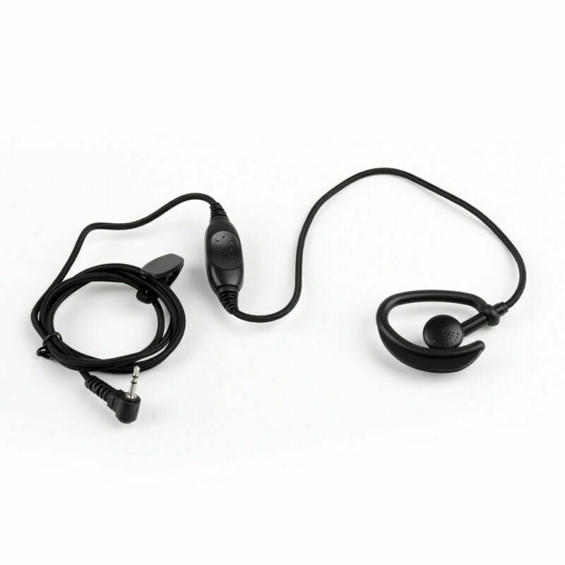 5Pc 2.5mm Ear-Hook Nylon Headset P Mic For  T6200 T6220 80 Radio  UA