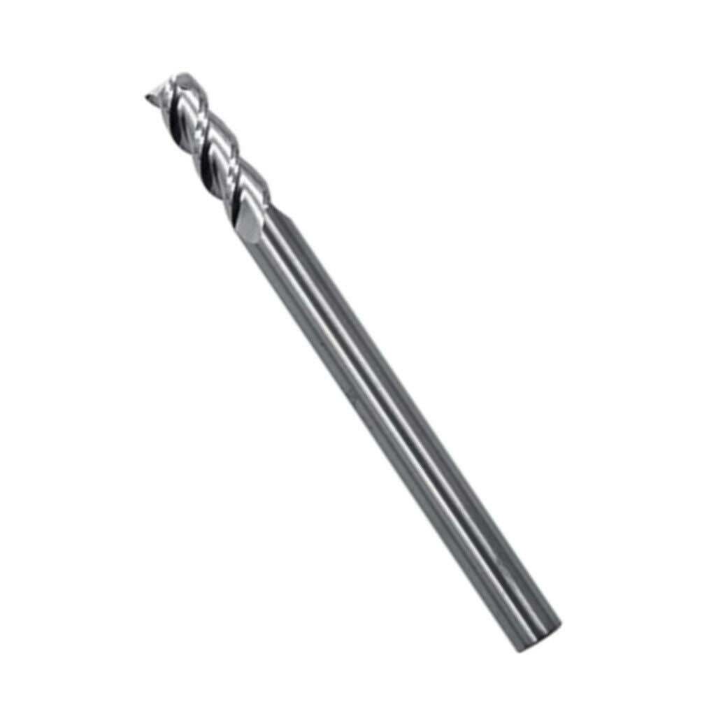 4x4Dx50mm Tungsten Steel Flat End 3 Flute HRC45 Mill CNC Milling Router