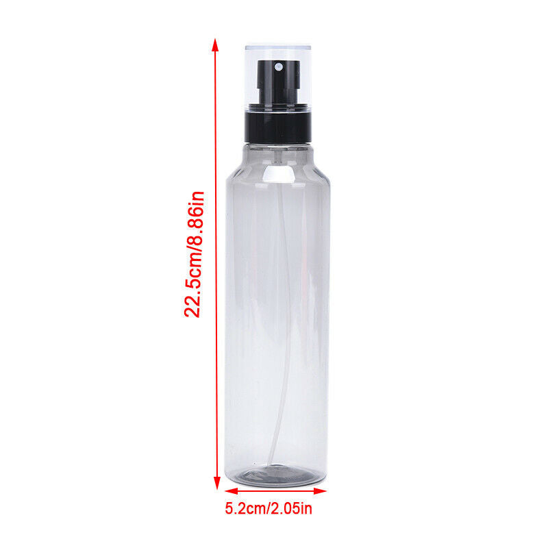 350ml Transparent Empty Spray Bottle Plastic Liquid Dispenser Shampoo Bot.l8