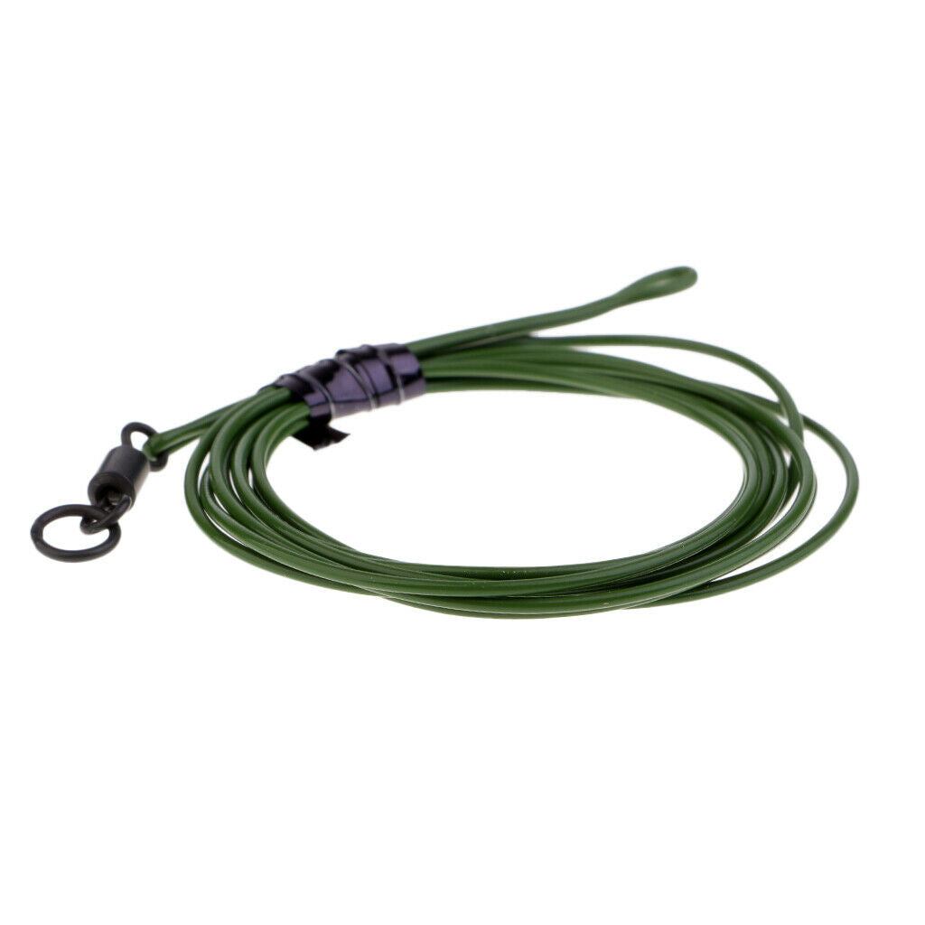 Carp Fishing Leaders 1m Lead Free Safety Leader Carp Link Fishing Rigs H016