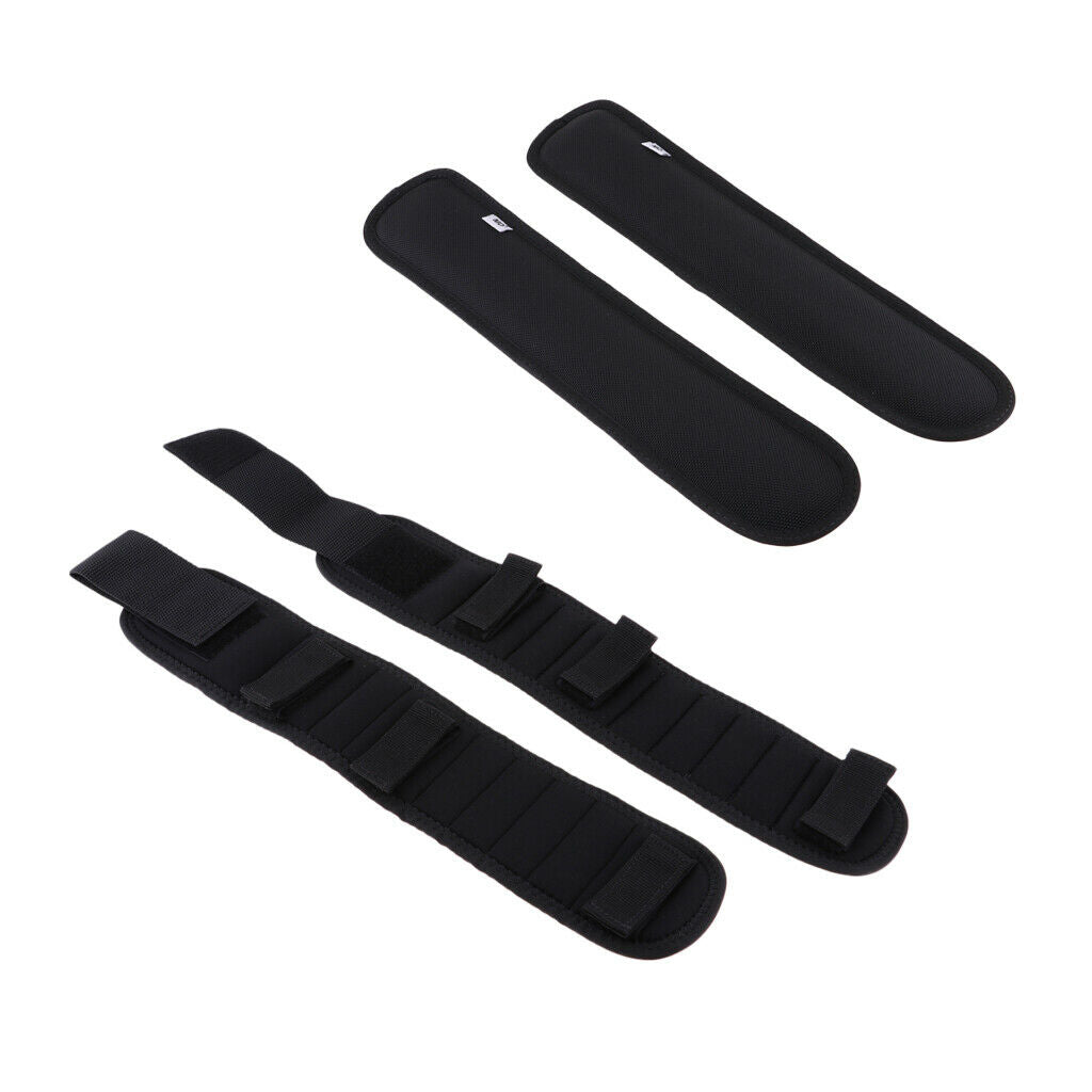 Nylon Padded Shoulder Strap Protection Pad Set For Scuba Diving Dive Backplate