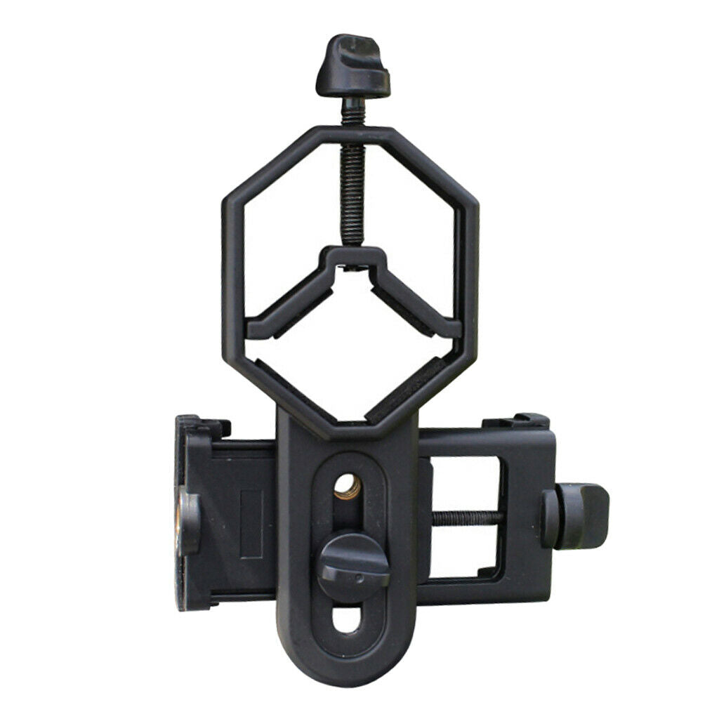 Telescope Smart Phone Binocular Microscope Interface Holder Support Black