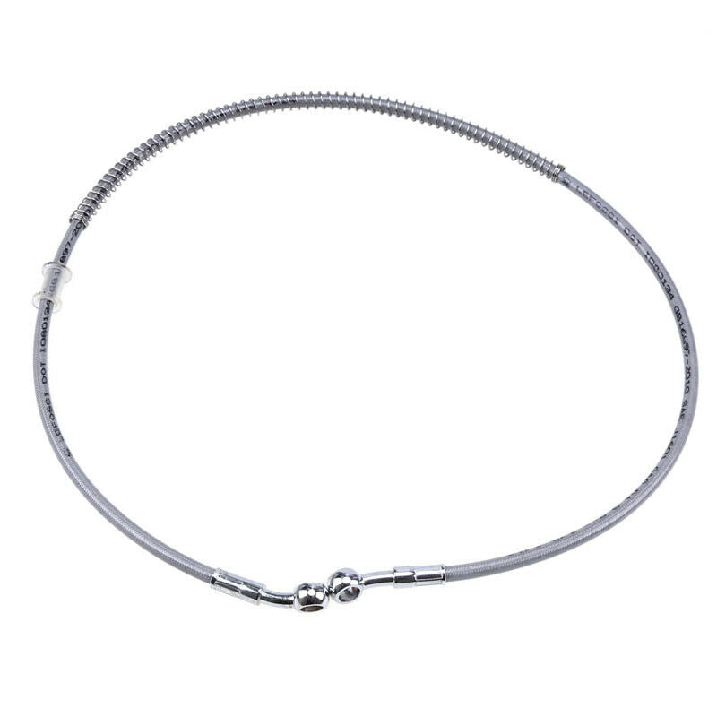55cm Braided Steel Brake Clutch Oil Hose Line Pipe Tube Universal Fit Motorcycle
