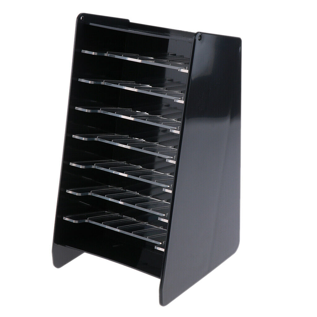 Acrylic Lipstick Display Makeup Organizer Rack Storage Case Holder Black