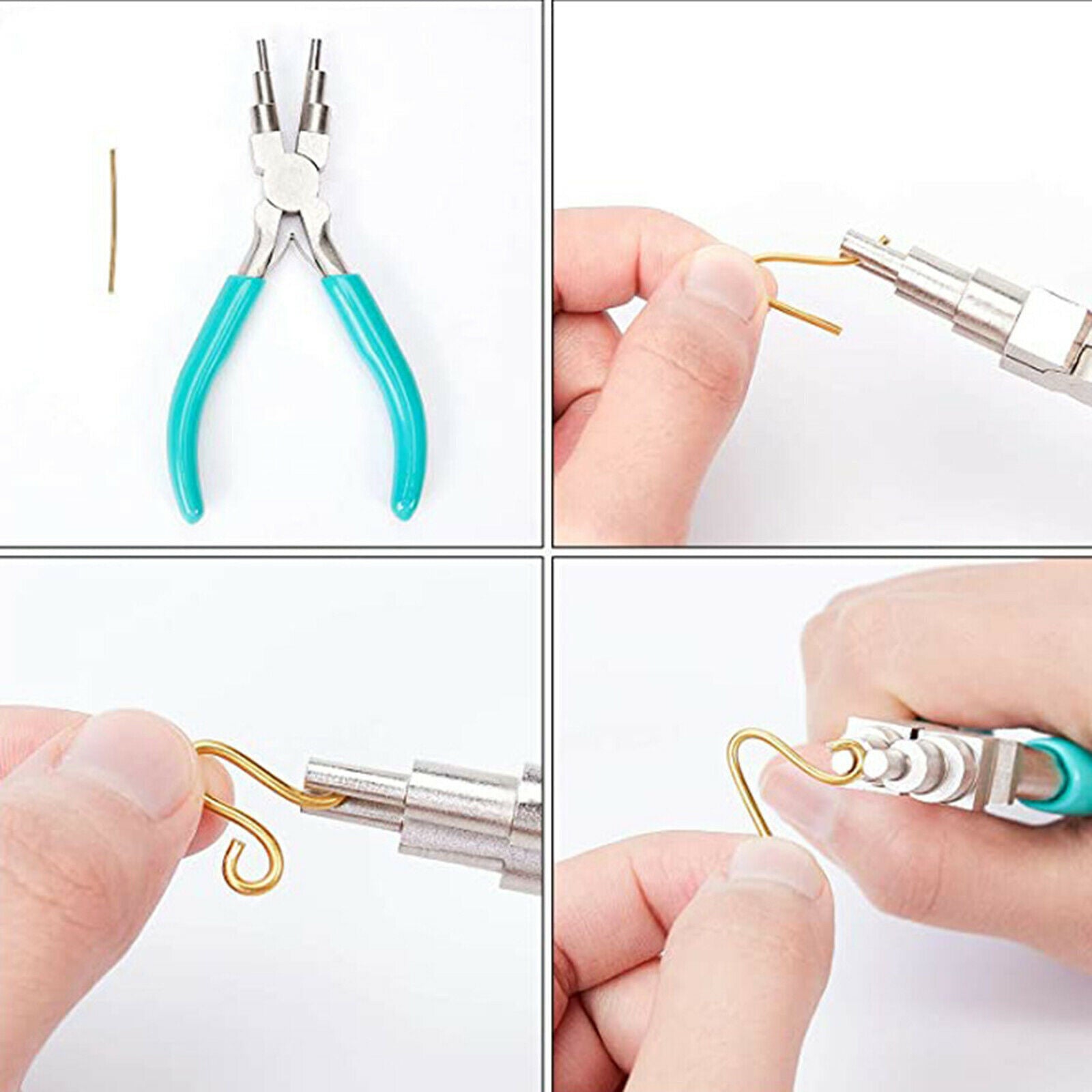 Bail Making Pliers 6-Inch Wire Looping Forming Shaping Pliers 3mm to 9.5mm