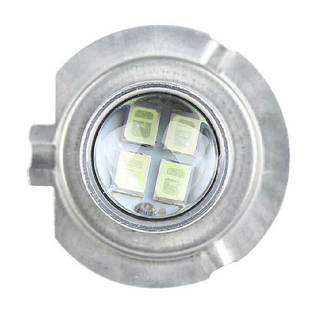 4Pcs Mini Bright 8000K 100W DC12V SMD Auto Foglight Lamp Bulbs Waterproof H7