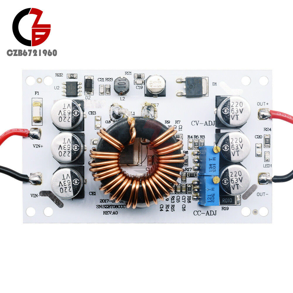 600W DC-DC Boost 10A Step Up Constant Current Power Supply Module LED Driver