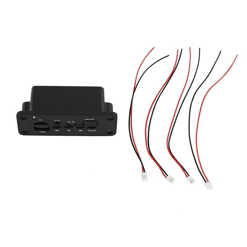 Hands-Free MP3 Player Decoder Board 2 x 3W Amplifier DC 5V MP3 WMA Wireless BlK6