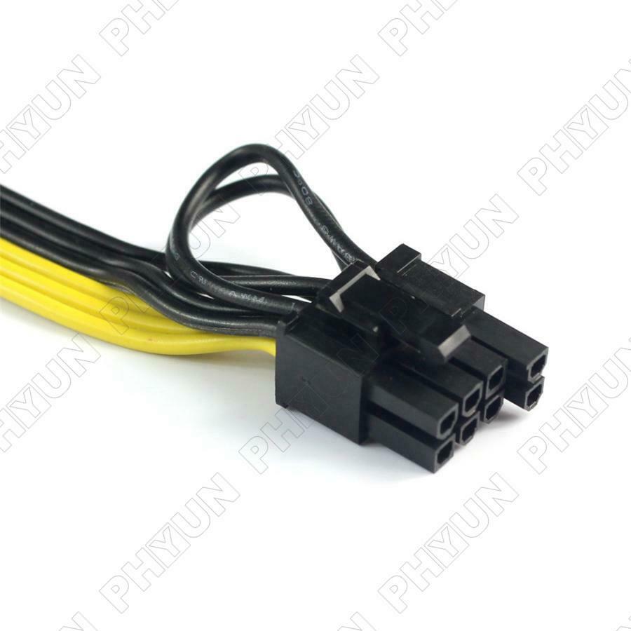 5Pcs Modular PSU Power Supply Cable PCI-e 6Pin to 8 Pin+6pin PCI Express Cable