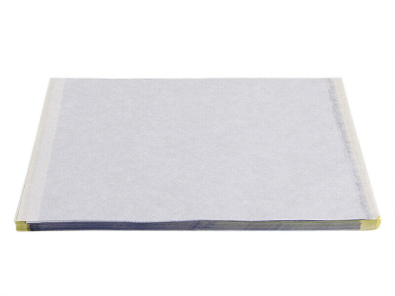 Set of 100 Tattoo Transfer Paper Thermal Stencil Tracing Paper for DIY Kit