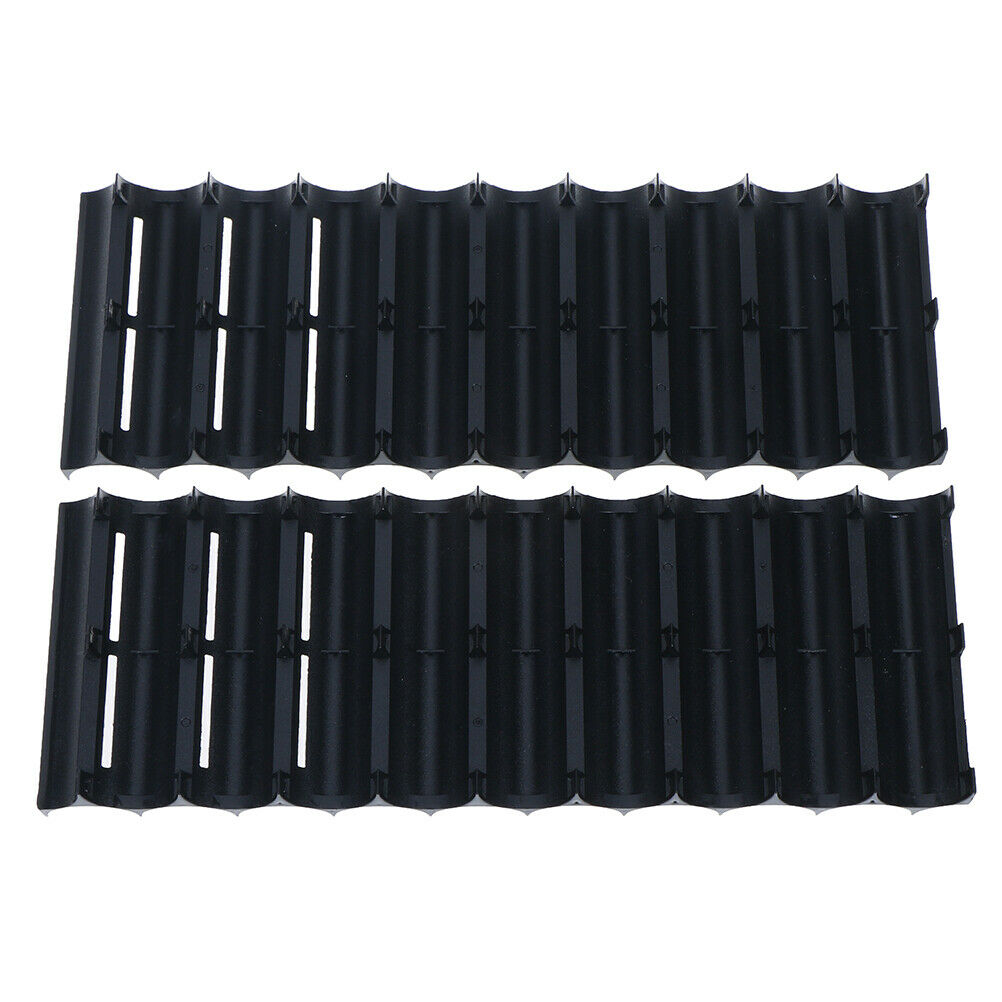 10x Cell Plastic 18650 Battery Spacer Holder Cylindrical Cell Bracket Stand NL