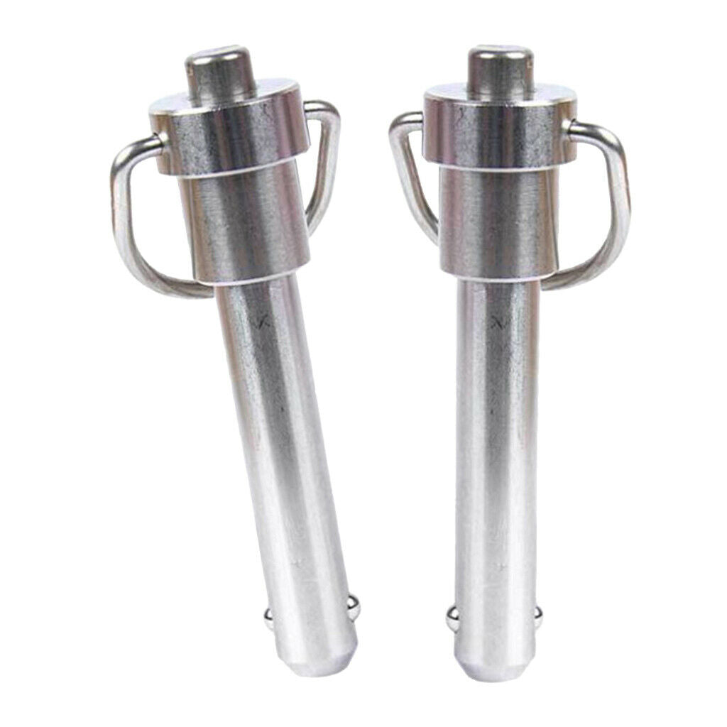 2Pcs Push Pull Ball Lock Pins  Handle Ball Release Release Lock 50mm
