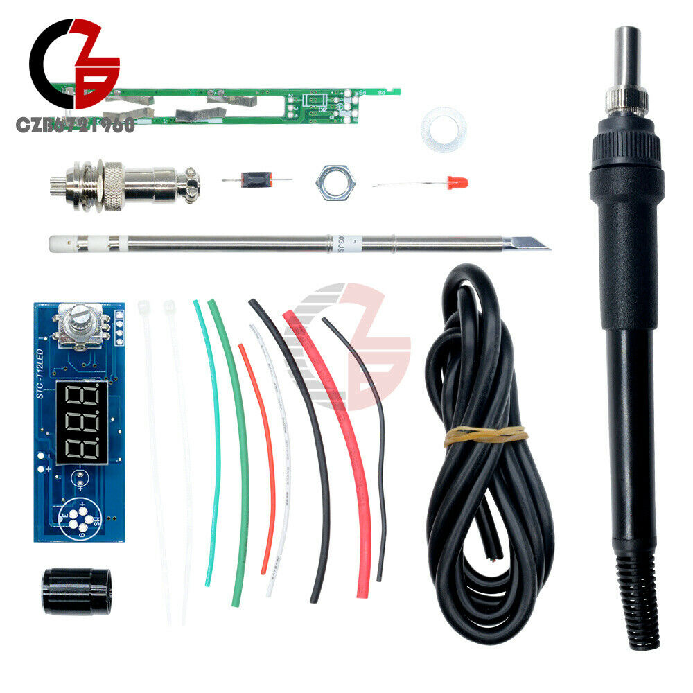 Digital Soldering Iron Station T12 Temperature Controller DIY kits Fit for HAKKO