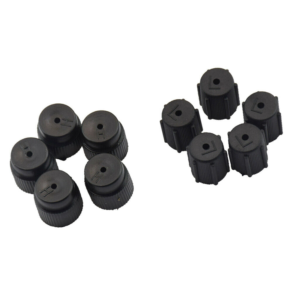 10x R134a 13mm & 16mm Air Conditioning Service Charging Port Service Caps High &