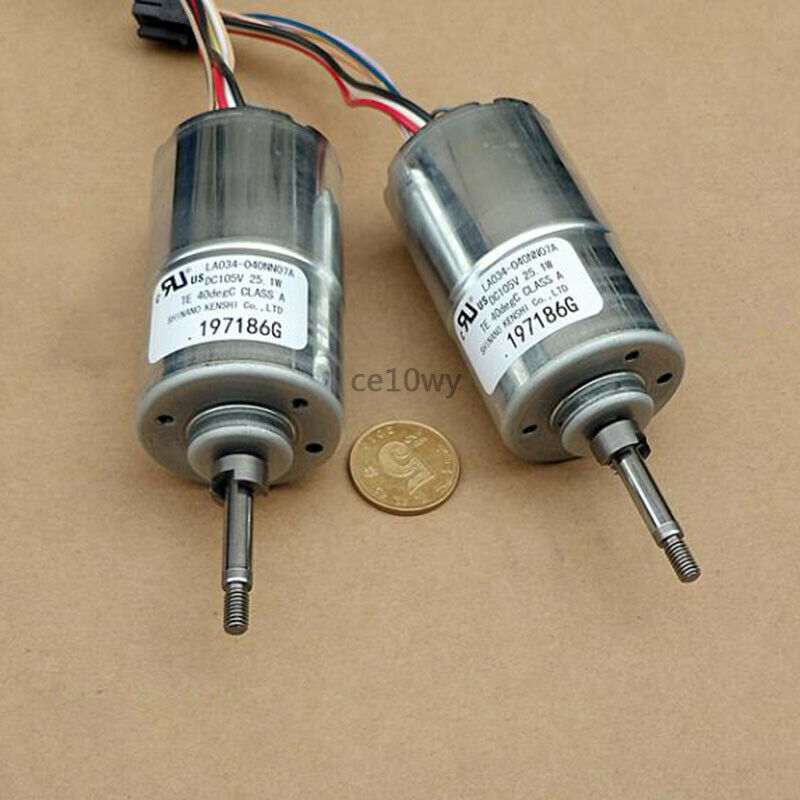 DC 105V Brushless Motor 3 phase 8 wire Ball Bearing Inner Rotor with Hall Sensor