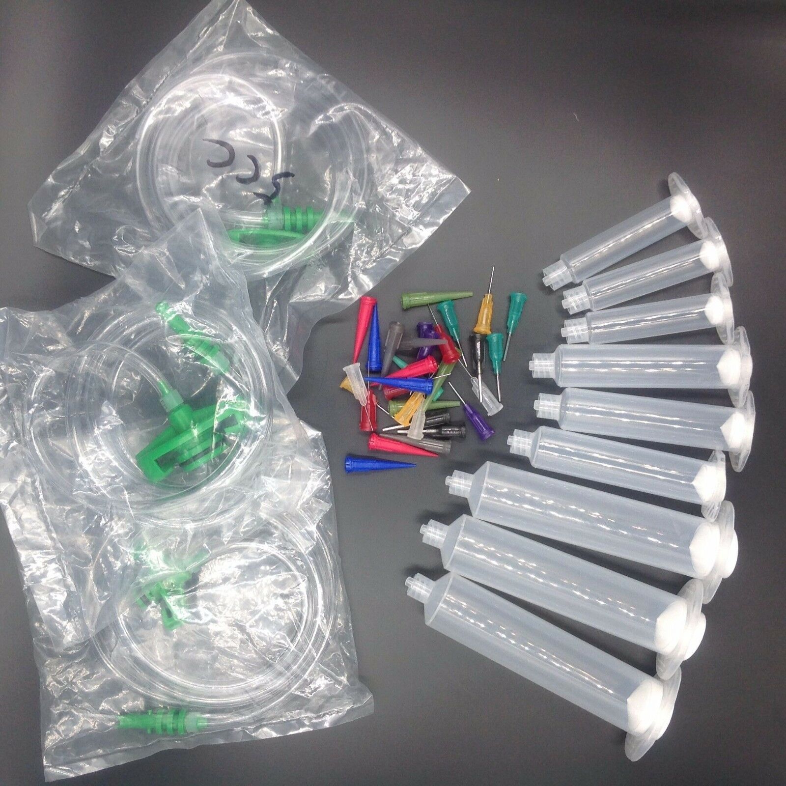 Liquid Dispenser Solder Paste Adhesive Glue Syringe Barrel Dispensing Needle Tip
