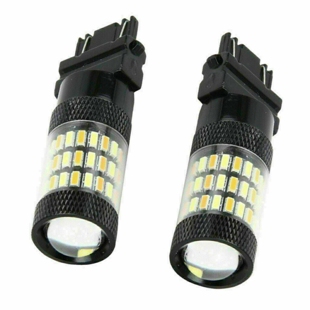 2x 3157 Switchback LED Front Turn Signal Light Bulb for Dodge Ram 1500 2500 3500