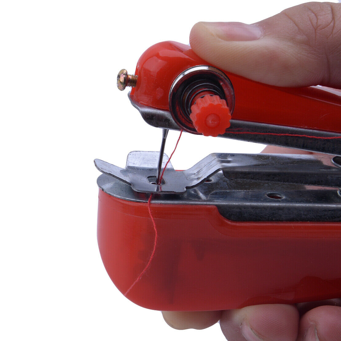 Portable Hand-held Sewing Manual Machine Mini Clothes Fabric Pocket Quick Tool