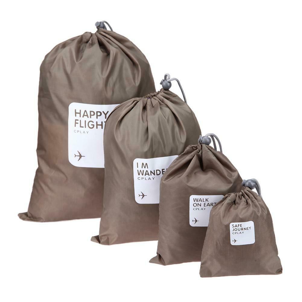 4pcs/set Receive Travel Bag Household Waterproof Clothing Storage Bags @