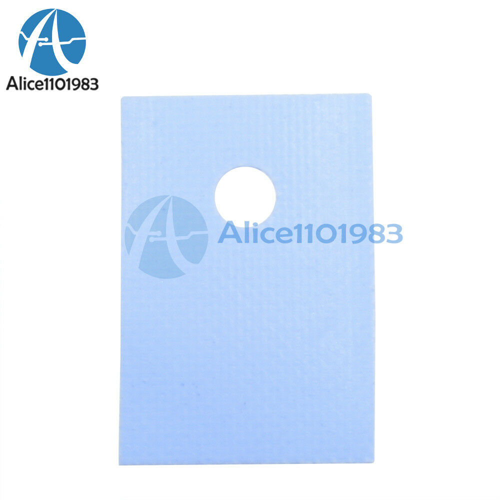 1000PCS TO-220 Insulation Pads Silicone Heatsink Shim for Laptop GPU CPU