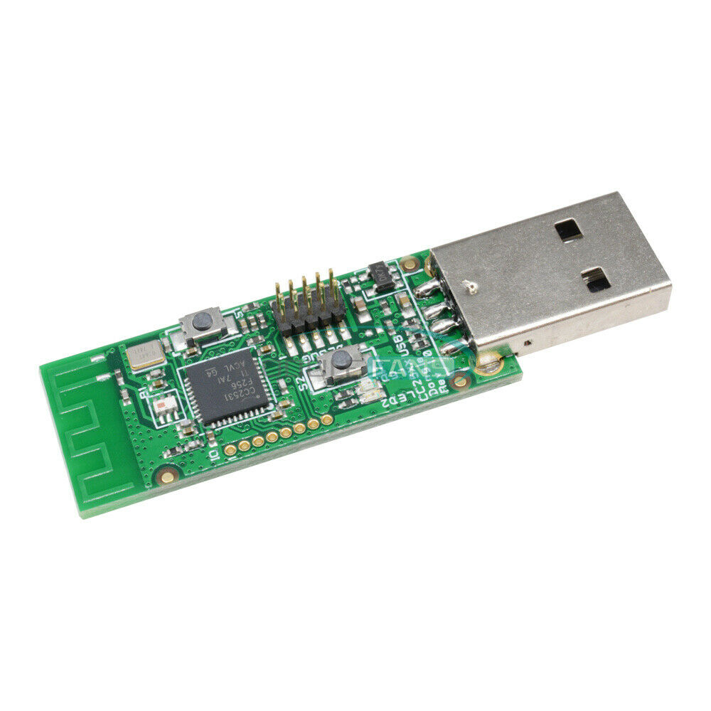 5PCS Wireless CC2531 Sniffer Bare Board Protocol Analyzer USB Dongle Module