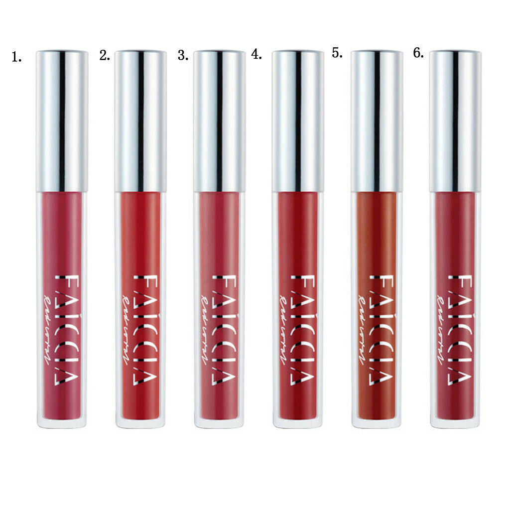 Makeup Velvet Matte Lip Glaze Lipstick Gloss Long Lasting Peach Bean Paste
