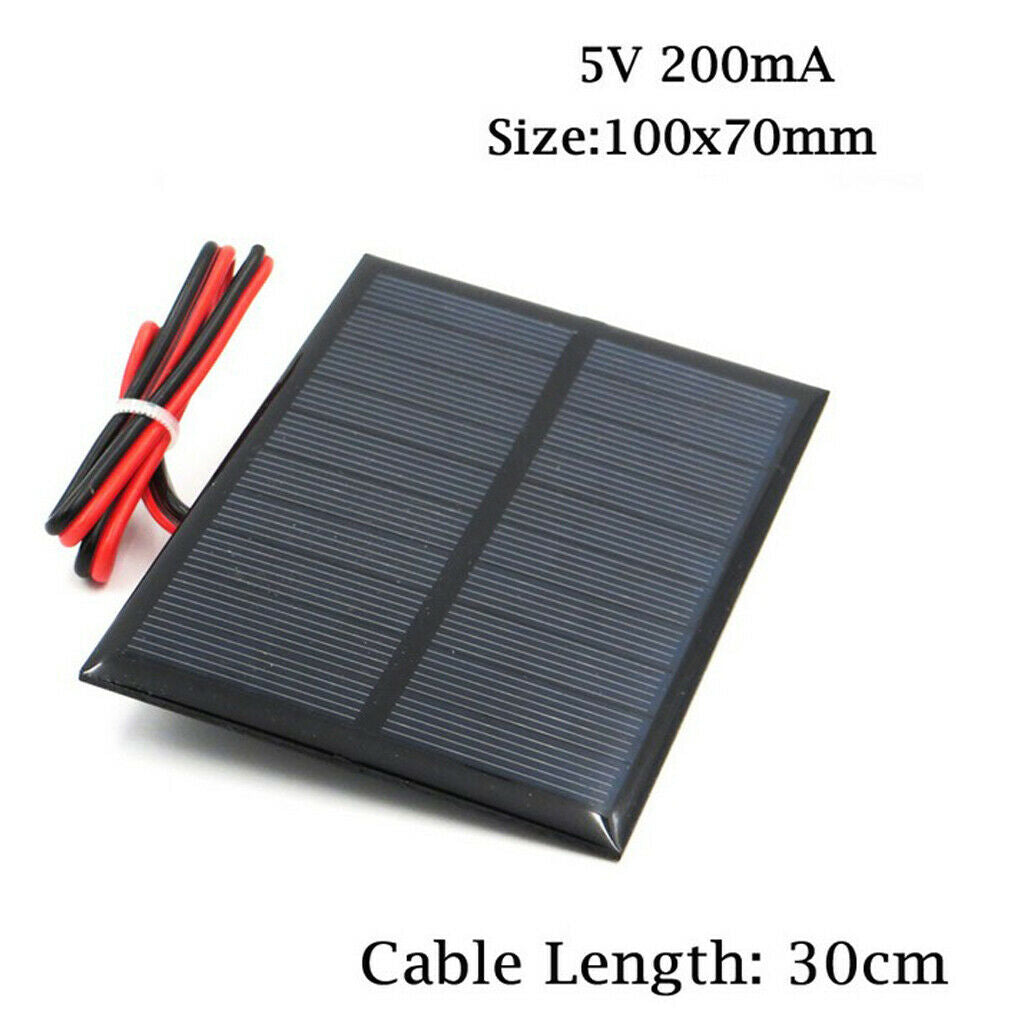 Solar Panel Convenient for Traffic Light Excellent Performance F 5V 100x70mm