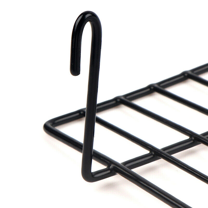 Wall Decor Iron Frame Hanging Rack Wall Display Storage Box Metal Wall Sh.l8
