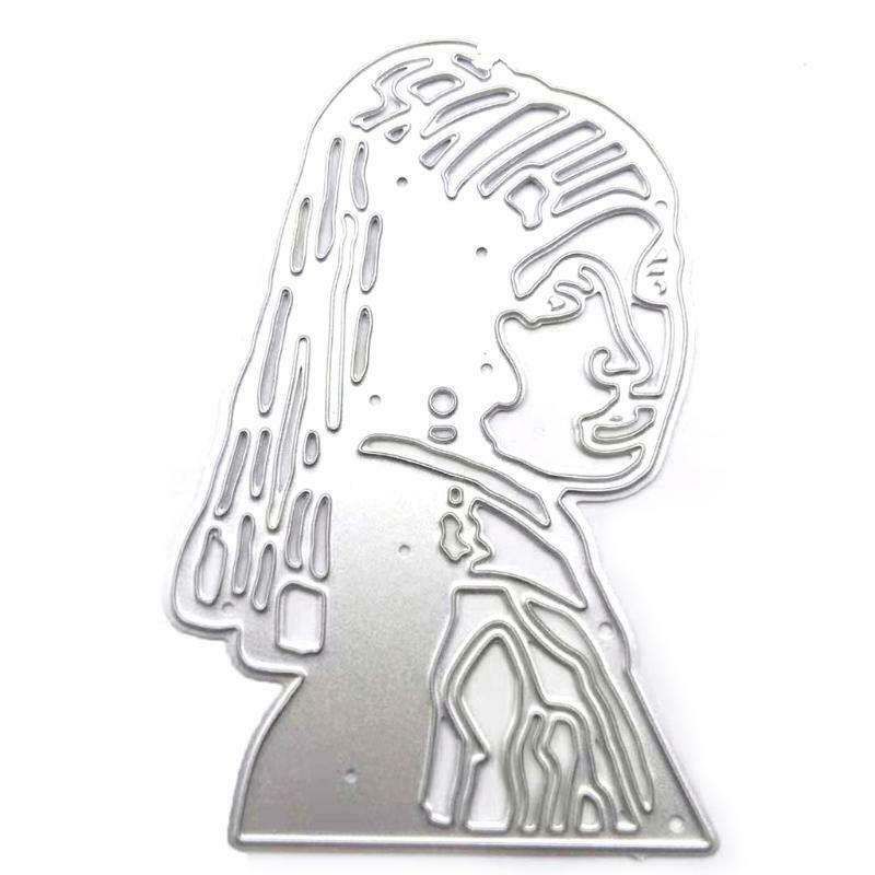 Feminine Metal Cutting Dies Stencil DIY Scrapbooking Album Paper Card Template