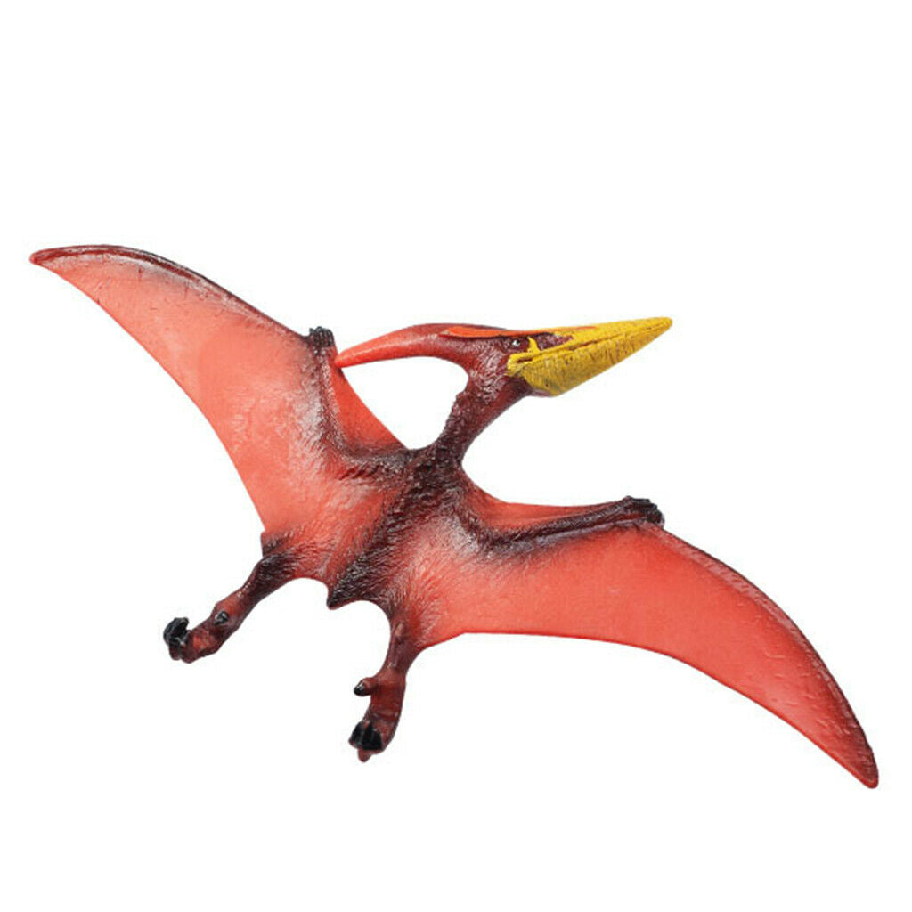 6x PVC Simulation Dinosaur Pterosaur Figures Toys Gift for Kids Collection