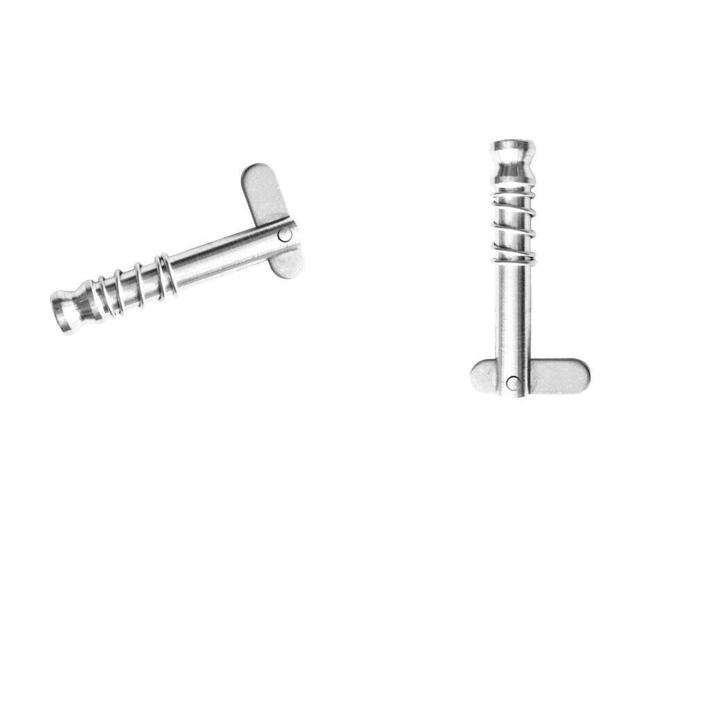 2x Stainless Steel Bimini Quick Release Pin Hardware For Boat Canvas Cover