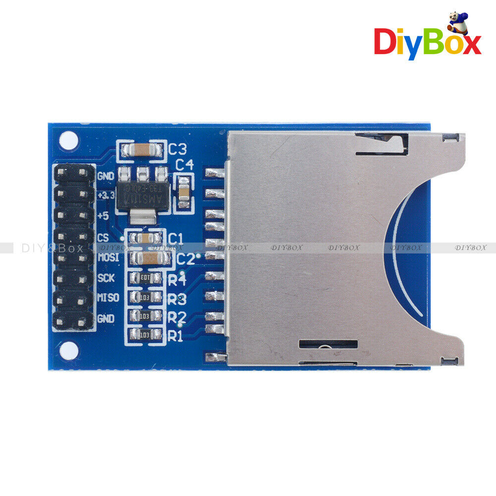 10PCS Read & Write SD Card Module Slot Socket Reader Adapter For Arduino ARM MCU