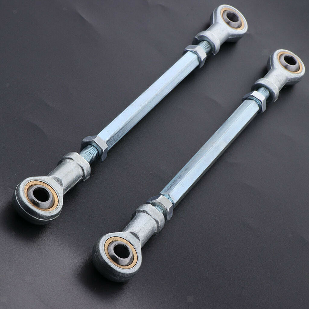 2 Pcs Sturdy Ball Joint Steering Shaft Ends Set for Modified ATV Buggy Go Kart