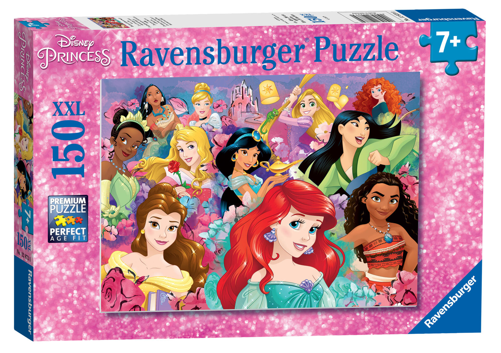 12873 Ravensburger Disney Princess XXL 150pc Children's Jigsaw Puzzle Age 7yrs+