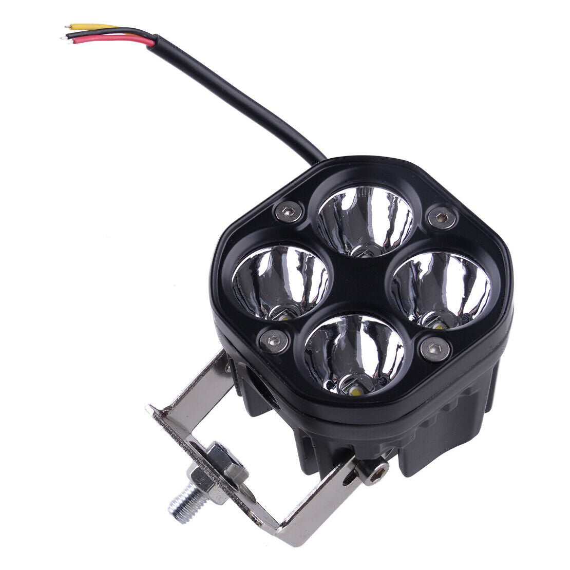 1pc 3"inch 40W LED Work Light Cube Pods Flood Truck Offroad SUV ATV Fog Driving