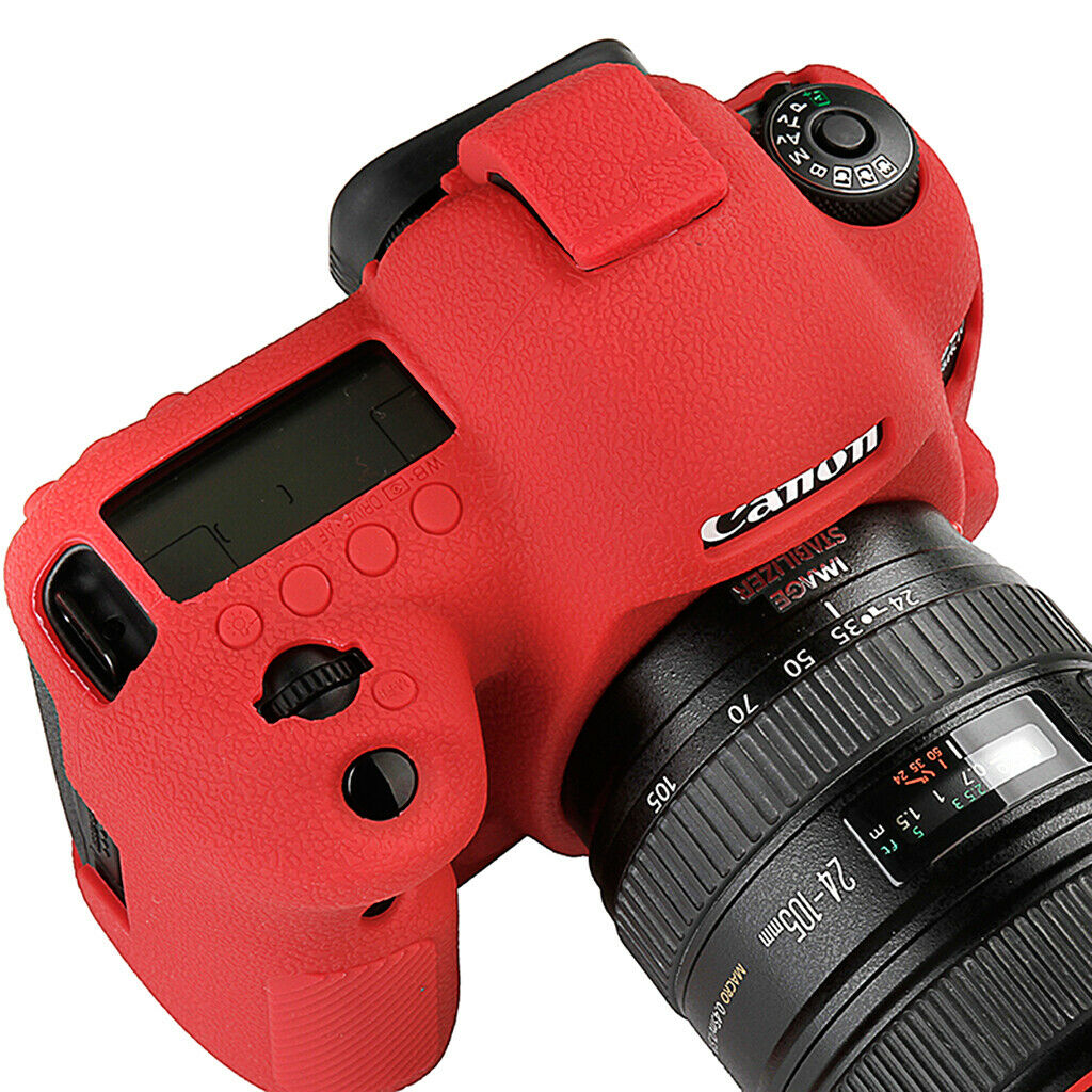 Shockproof Silicone Protect Cover Housing Case for Canon 5D4 Protective Skin